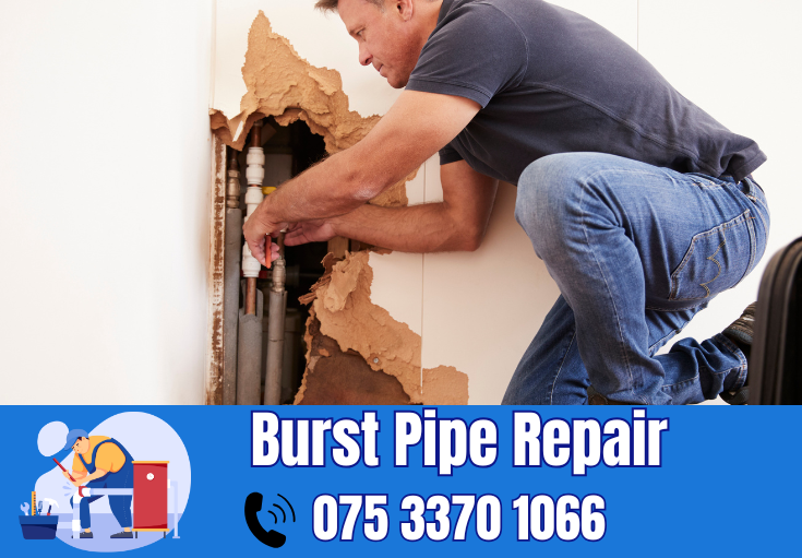 burst pipe repair Cuxton